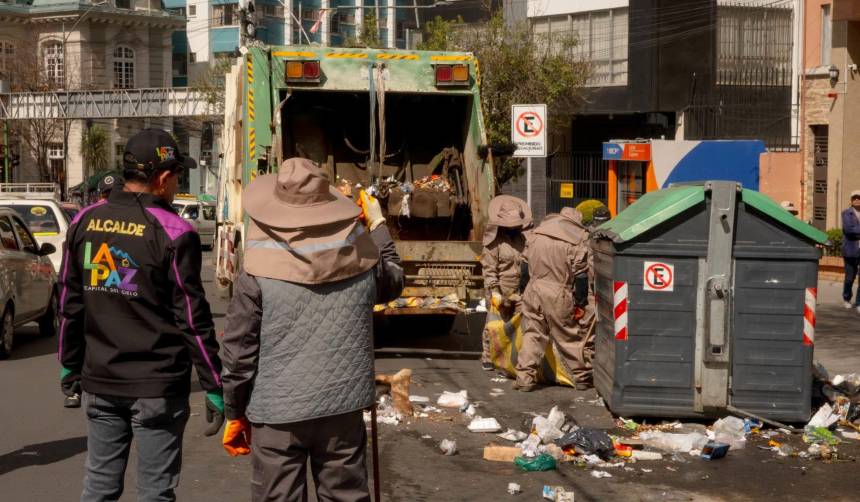 La Paz: Empresa de aseo posterga firma de contrato con la Alcaldía por observaciones “técnicas y legales”