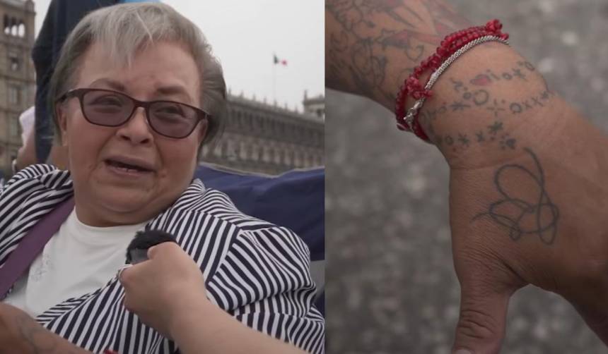 Video: Adulta mayor fan de BTS sorprende con tatuajes inspirado en el grupo