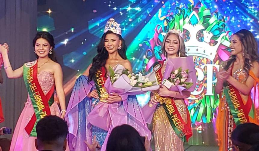 Violeta Gonzales fue elegida reina del Carnaval paceño 2026