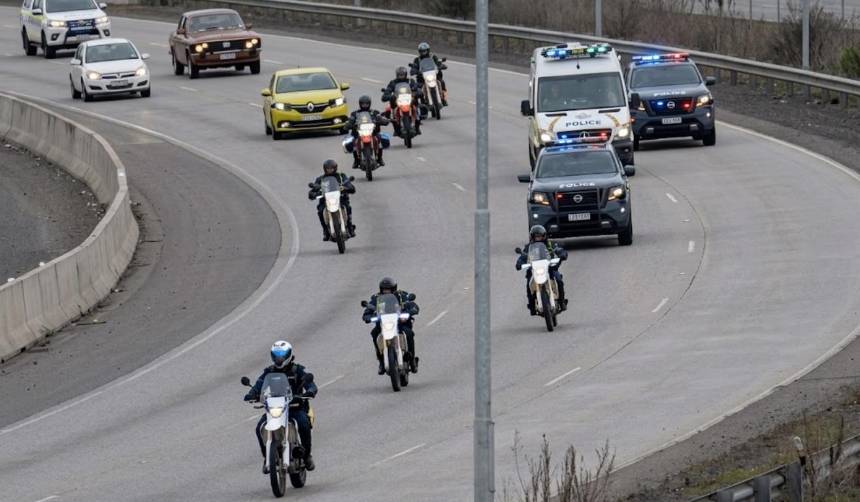 A contrarreloj: Impactante operativo policial para trasladar un corazón para un trasplante 