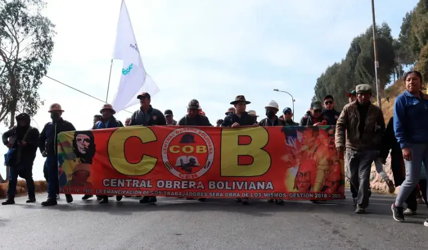 COB convoca a ampliado nacional por el diésel, advierte con movilizaciones y responsabiliza al Gobierno