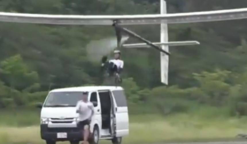 ‘Tsurugi’: Ponen a prueba la ‘bicicleta voladora’, que sorprende en redes sociales