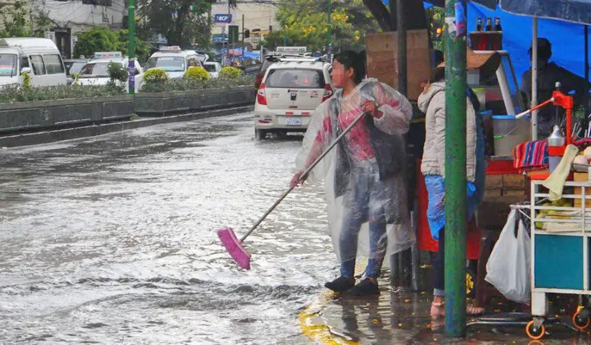 Se pronostica que las lluvias continúen en Cochabamba hasta los últimos días del año