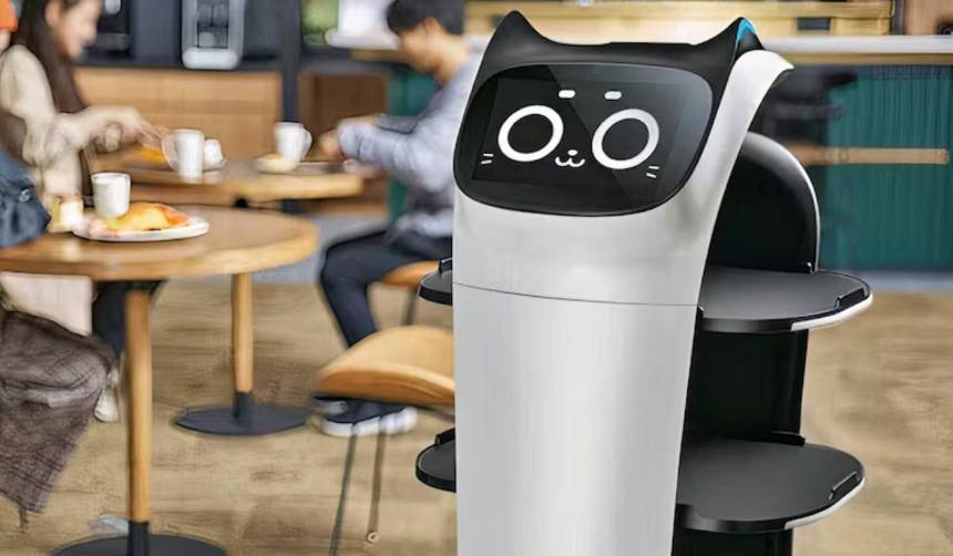 Robot mesero: así sirven los tacos en un restaurante de México 