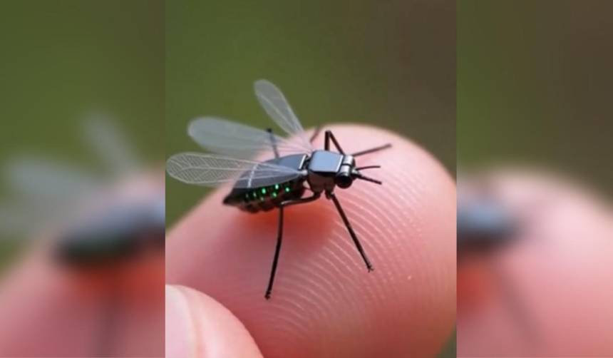 Video: China sorprende con drones que tienen la forma y el tamaño de un mosquito
