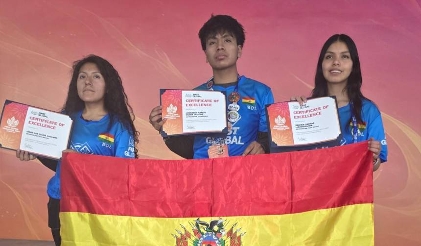 Bolivia logra séptimo lugar en Olimpiada Mundial de Robótica en Corea del Sur y es la mejor de Sudamérica