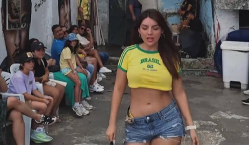 La Sabrosa causa furor en Brasil con trend desde una favela de Río