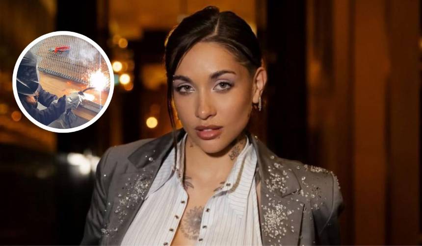 “Hoy, soy la Barbie soldadora”: María Becerra sorprende con nuevo talento