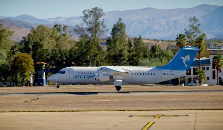 Ecojet alista su primer vuelo exploratorio a Potosí para noviembre