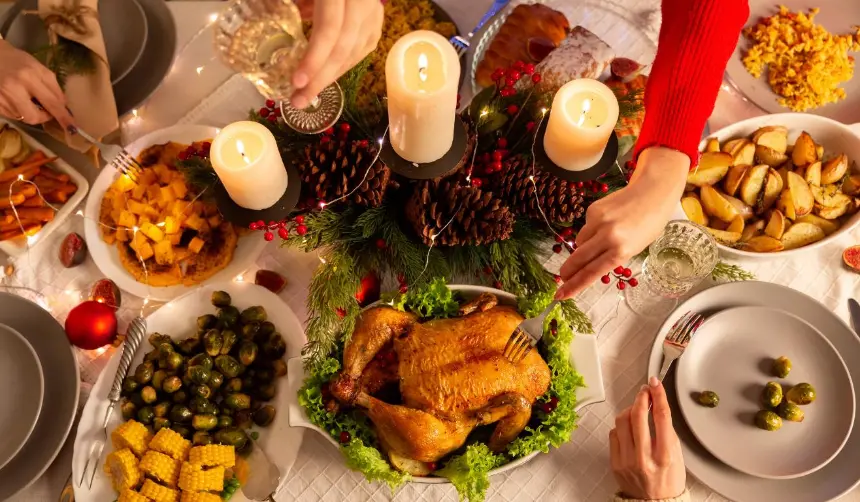 Cenas navideñas: ¿Qué efectos pueden tener en el organismo?