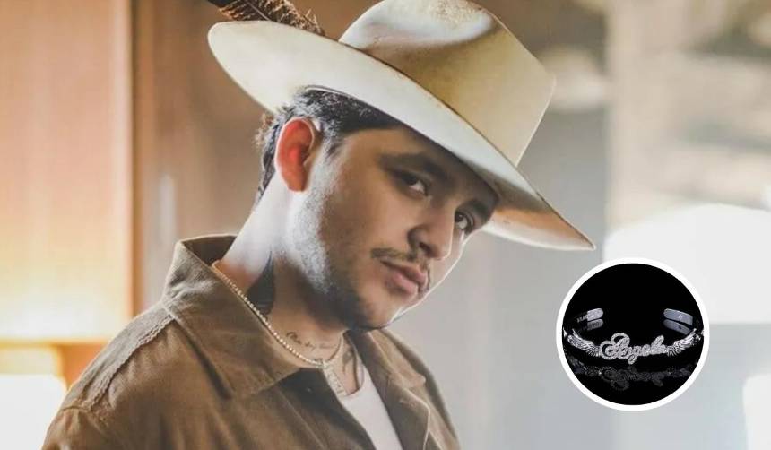 Christian Nodal mandó hacer un lujoso brazalete de oro blanco, ¿será para Ángela Aguilar? 