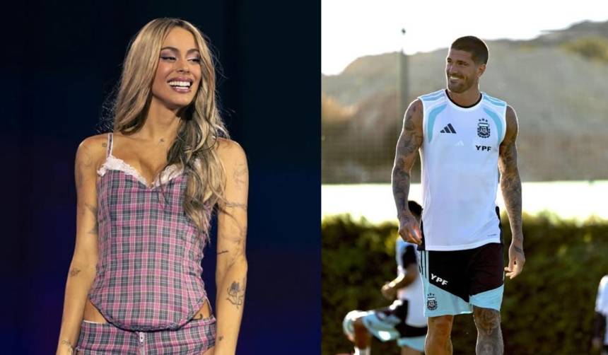 El romántico intercambio de Tini Stoessel y Rodrigo de Paul en las redes sociales