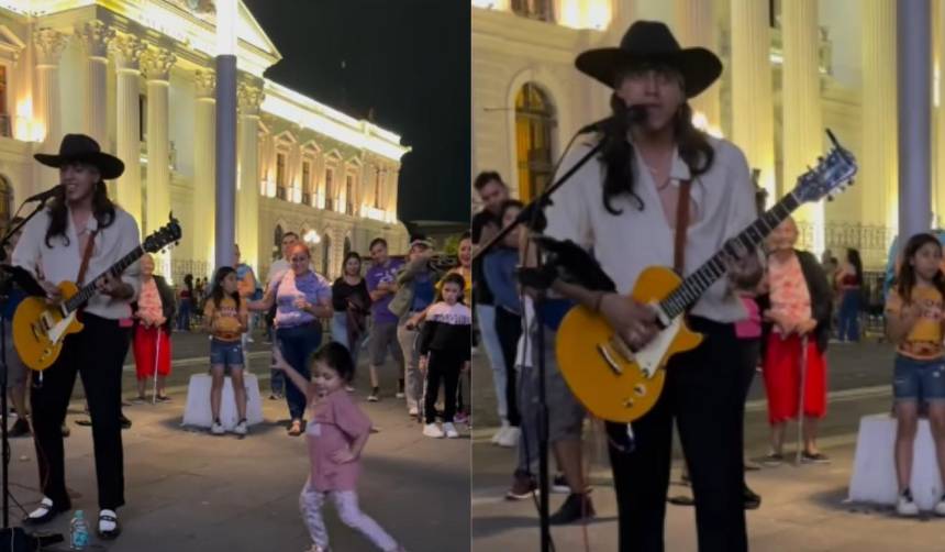 Video: Una niña convence a un cantante de rock para que toque una canción de Bad Bunny