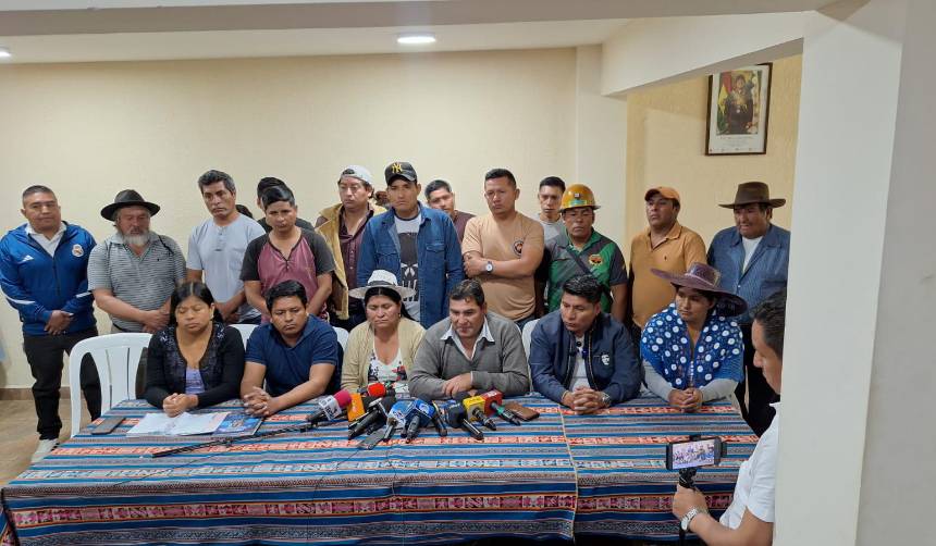 “Estamos en campaña”: Evistas oficializan candidatura de Leonardo Loza a la Gobernación de Cochabamba