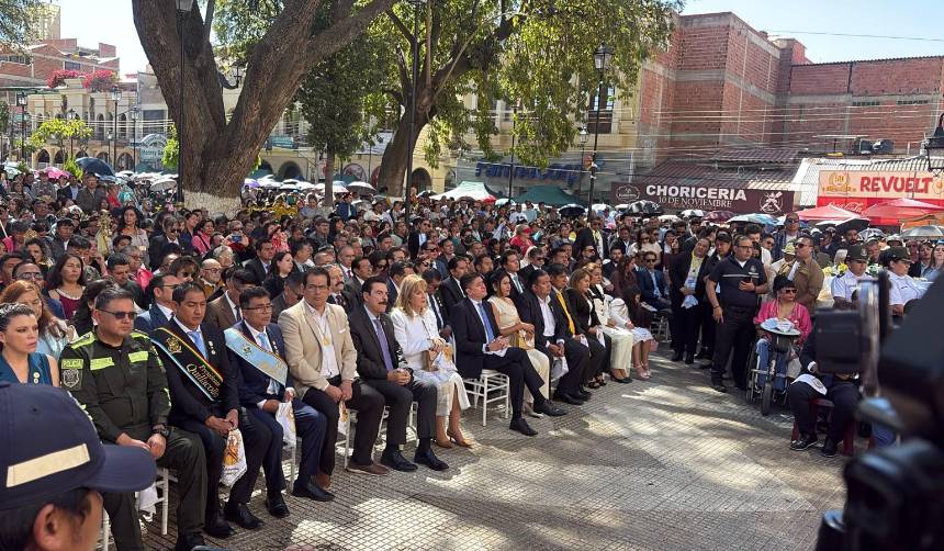 Misa de Urkupiña se realiza sin la presencia del presidente, el vicepresidente ni el gobernador