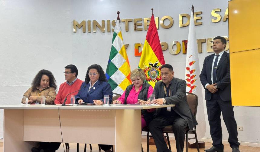 Ministerio de Salud destituye y denuncia ante la Fiscalía a dos autoridades sanitarias designadas en el gobierno de Arce 