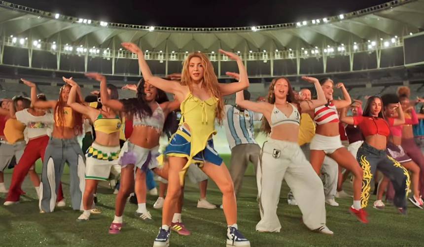 Shakira se convierte en la artista que ha interpretado más canciones para el Mundial