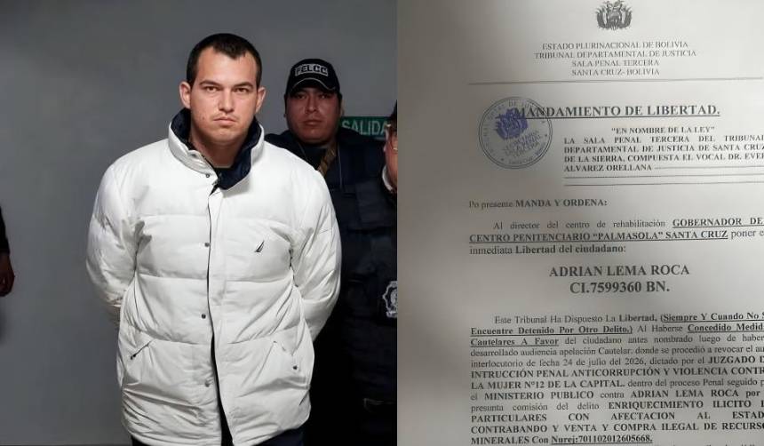 “Es preocupante”: Cuestionan liberación del último detenido por incautación de oro en Viru Viru