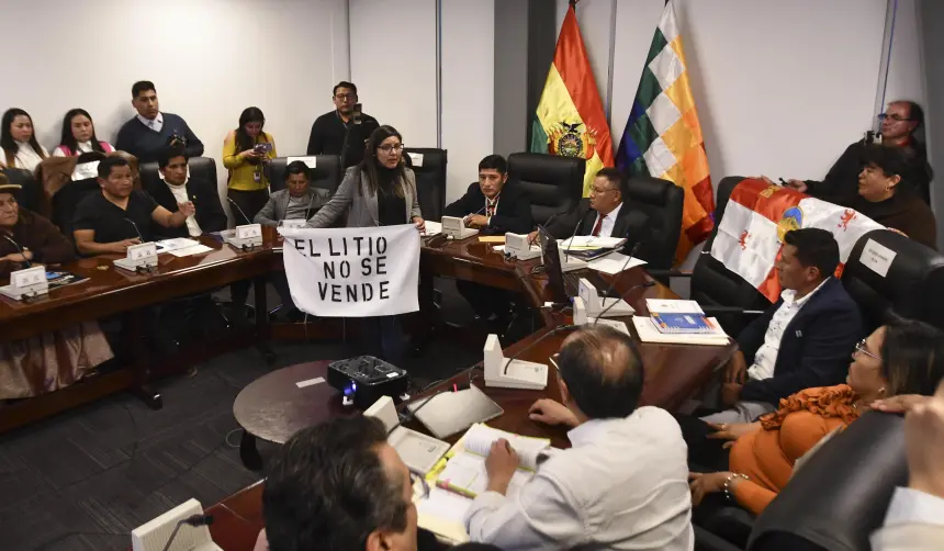 Diputado opositor impugna sesión de comisión que aprobó contrato de litio con empresa rusa