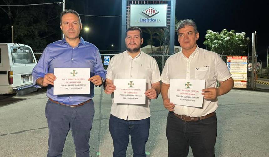 Cívicos enfilan dos proyectos normativos para que cisternas con combustible lleguen de manera directa a los surtidores