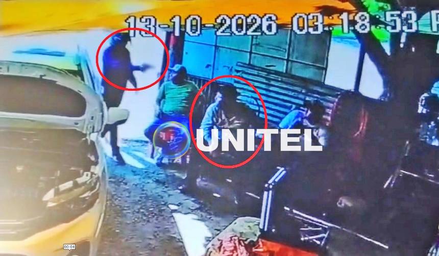 Video muestra el momento exacto en el que sicario asesina a Johan Guzmán, investigado por nexos con Marset