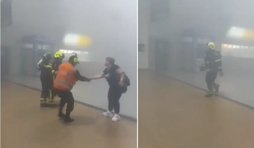 Incendio al interior del aeropuerto Viru Viru causa evacuación y suspensión de vuelos