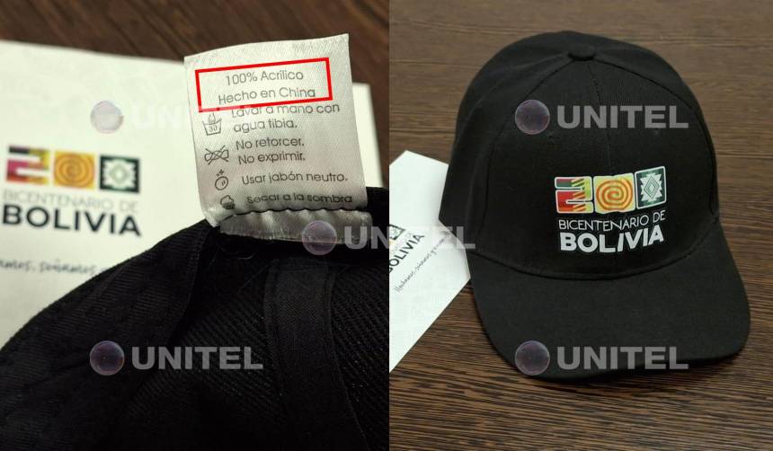 Conamype denuncia que el Gobierno adquirió gorras chinas para el Bicentenario en lugar de apoyar la producción boliviana