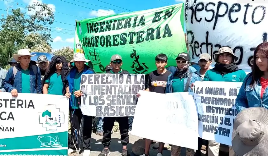 Universitarios dan cuarto intermedio al bloqueo en la ruta nueva, pero exigen reunión con el Ministerio de Educación