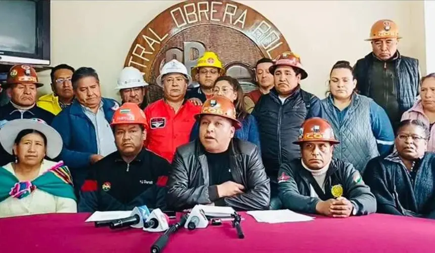 COB anuncia marcha para el martes exigiendo que el Gobierno atienda su pliego petitorio