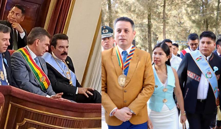 Presidente y vicepresidente rinden homenaje a Cochabamba en actos paralelos