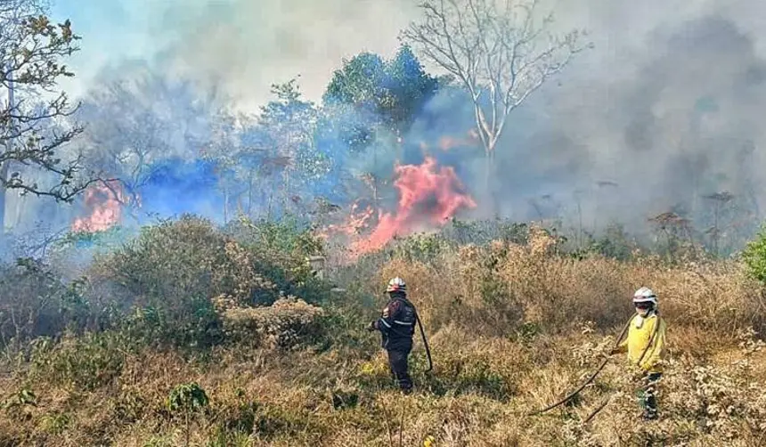Emiten alerta por calor extremo para cuatro departamentos y aumenta el riesgo de incendios