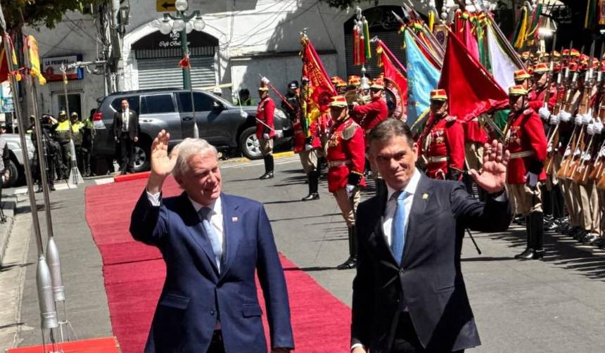 Paz recibe a Kast: Tratarán en reunión una agenda binacional que incluye economía y seguridad