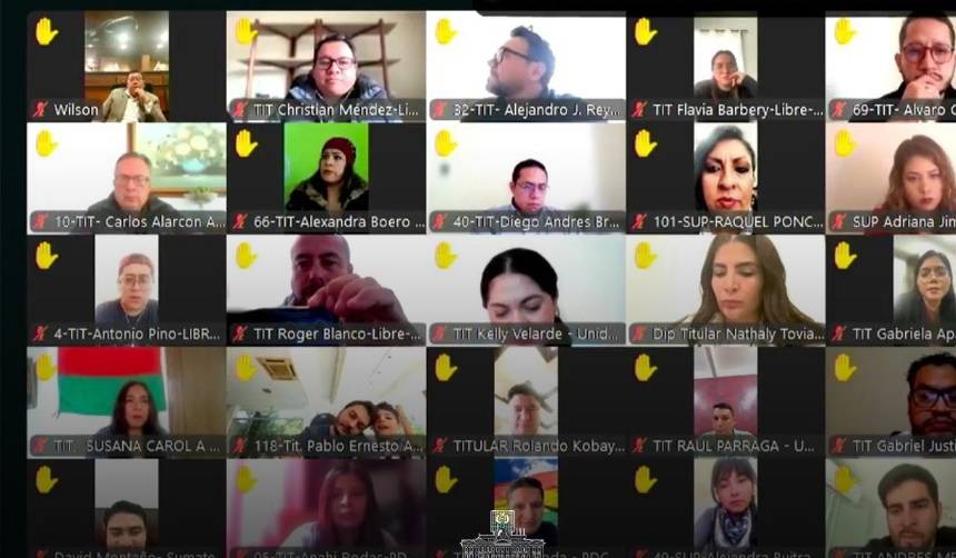 Diputados sancionan la abrogación de la ley de Estados de excepción y la remiten al Ejecutivo