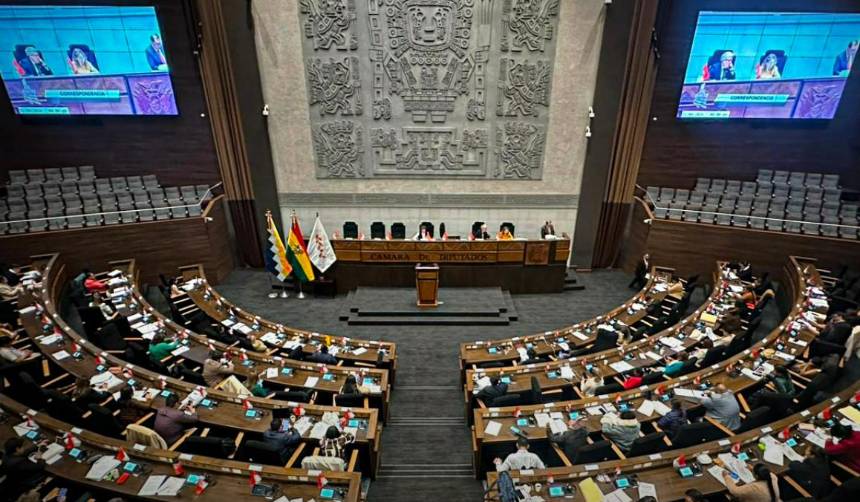 Cámara de Diputados aprueba crédito de $us 100 millones financiado por Fonplata y el documento pasa al Senado