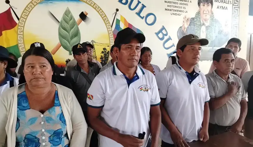 Una de las Seis Federaciones del Trópico se desmarca de Evo y brinda respaldo a Andrónico 