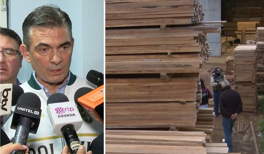 Madera boliviana: Paz anuncia acciones y cuestiona posturas políticas que afectaron al sector forestal