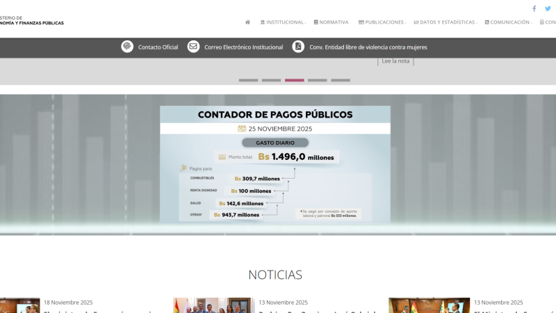 Contador de Gastos Públicos