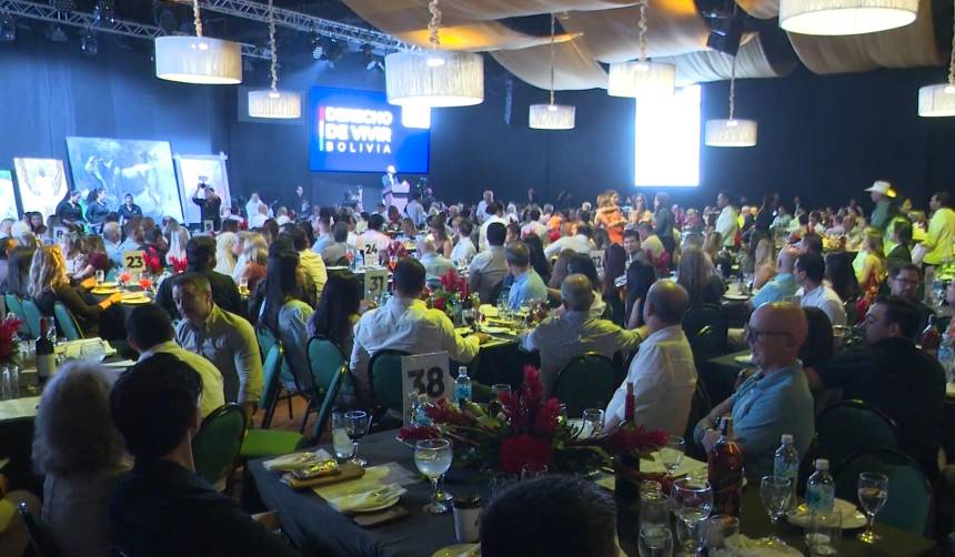Remate ganadero Derecho de Vivir logra recaudar $us 474.000 para el Hospital de Amor