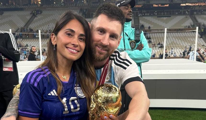 “Tuve la suerte de verte cumplir tus sueños”: el mensaje de Antonela Roccuzzo a Messi 