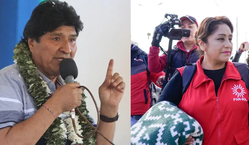 Evo califica de “injusta” la aprehensión de la dirigente que amenazó con contar muertos en lugar de votos