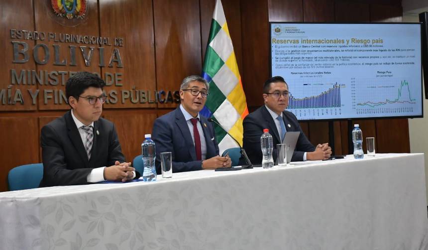 Al primer trimestre de 2026, Bolivia registra un superávit fiscal de Bs 2.101 millones, informa el Gobierno