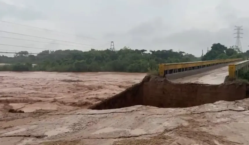Colapsa el acceso al puente de La Bélgica y el municipio queda aislado nuevamente