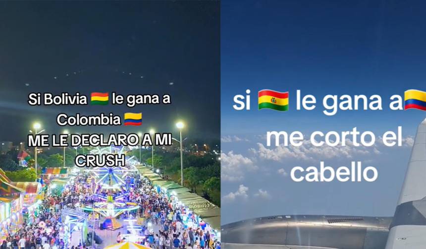 “Si Bolivia gana a Colombia...”: Desde ofertas hasta promesas personales, así se vivió en redes la previa al partido en El Alto