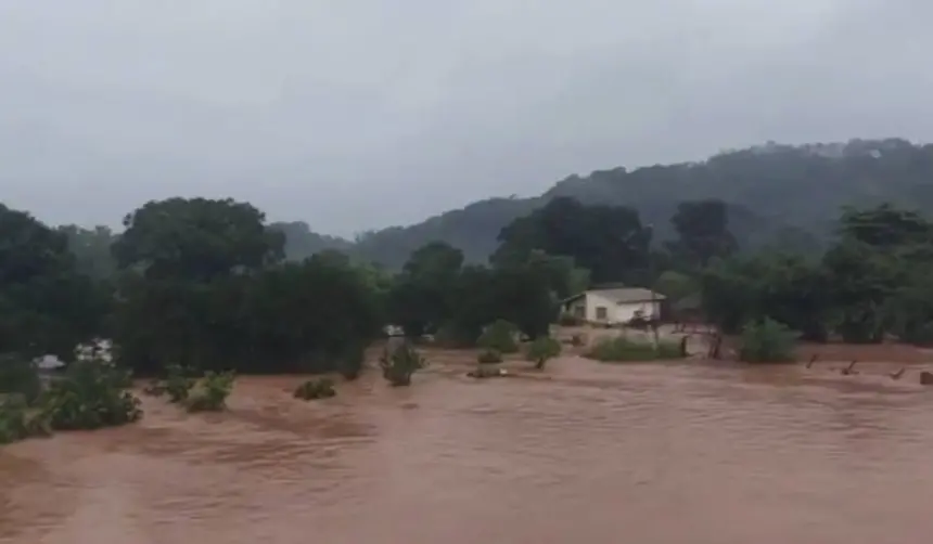 Alerta en El Torno por desborde del Piraí; la Gobernación cruceña pide a los pobladores tomar precauciones