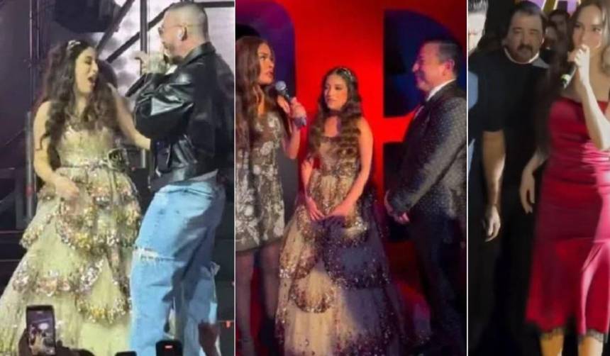 Videos: Así fue el 15 años viral de Mafer, en el que cantaron J Balvin, Belinda y otros famosos