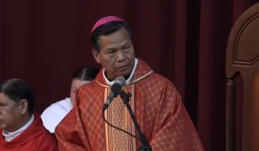 “Si no tenemos fundamentos, no juzguemos”, dice monseñor Leigue en la misa por Viernes Santo