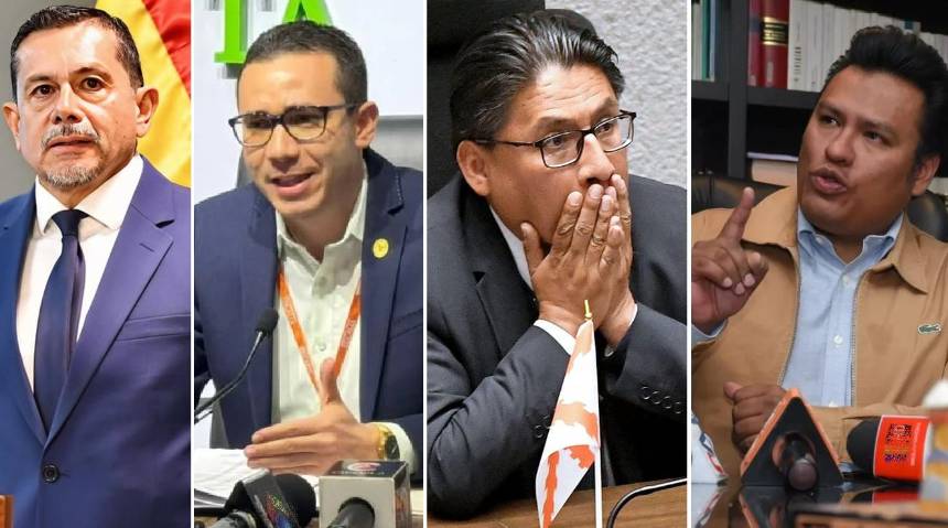 Un exministro de Arce, fiscales y magistrados figuran entre los vetados para entrar a EEUU