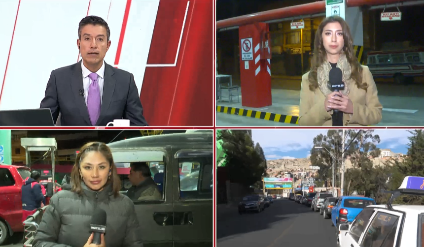 Surtidores de El Alto se quedan sin combustible y en La Paz hay filas por gasolina