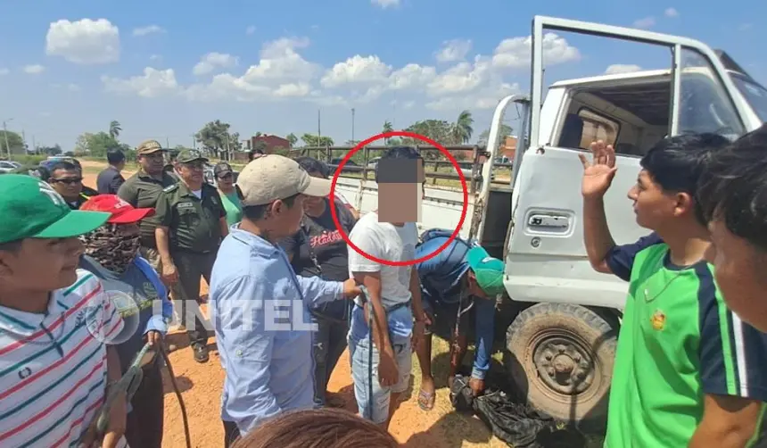 Santa Cruz: Caen dos personas acusadas de robo de ganado en La Guardia
