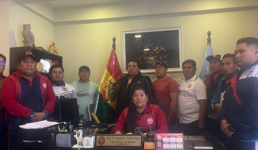 Cochabamba: Magisterio rural anuncia bloqueo de carreteras el viernes